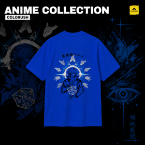 Camiseta Satoru Gojo Azul - Colorush