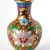 Florero de Cloisonné Dorado
